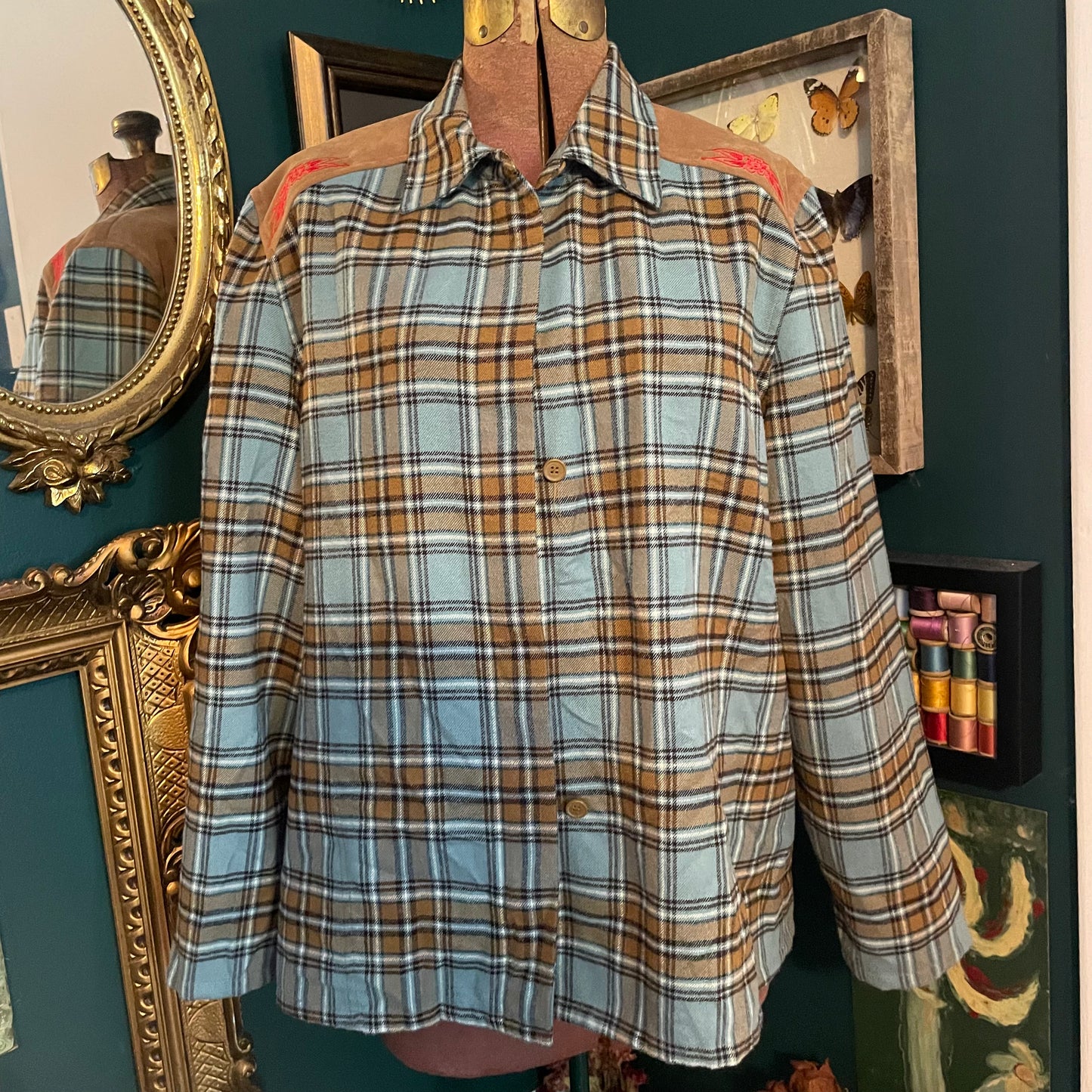 1:1 Mama Tried Upcycled Flannel
