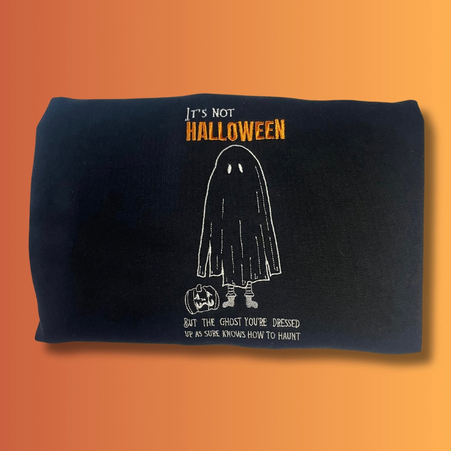 Noah Kahan Halloween Embroidered Unisex Crewneck Sweatshirt