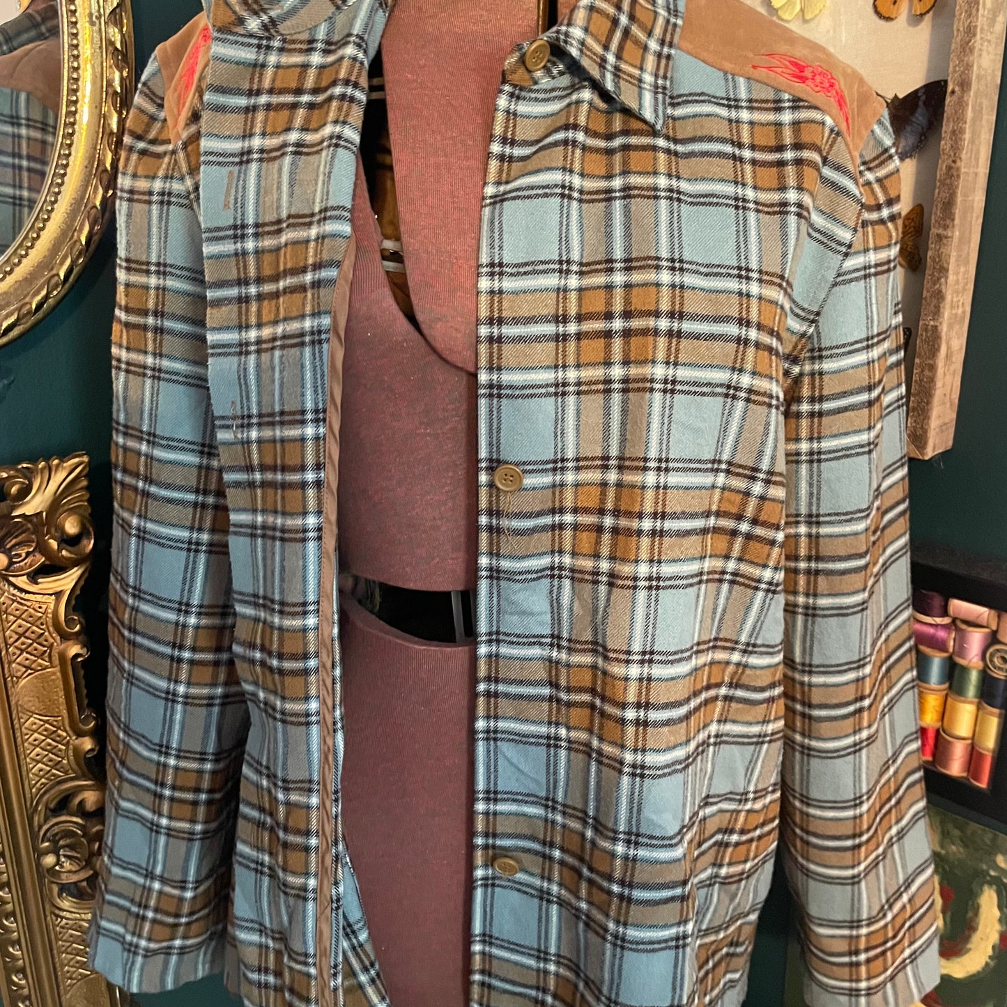 1:1 Mama Tried Upcycled Flannel