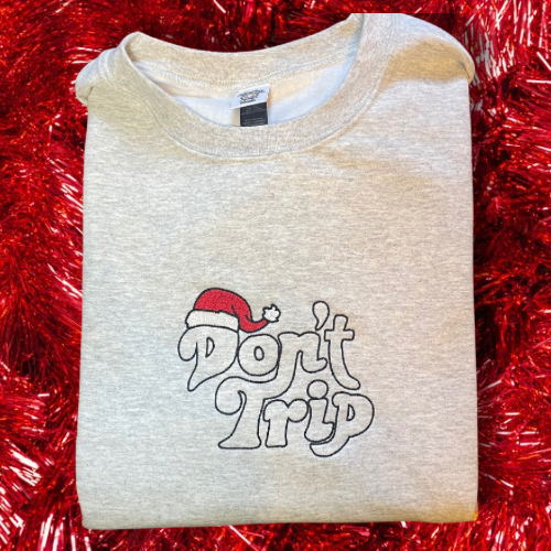 A Dope Christmas Crewneck Sweatshirt