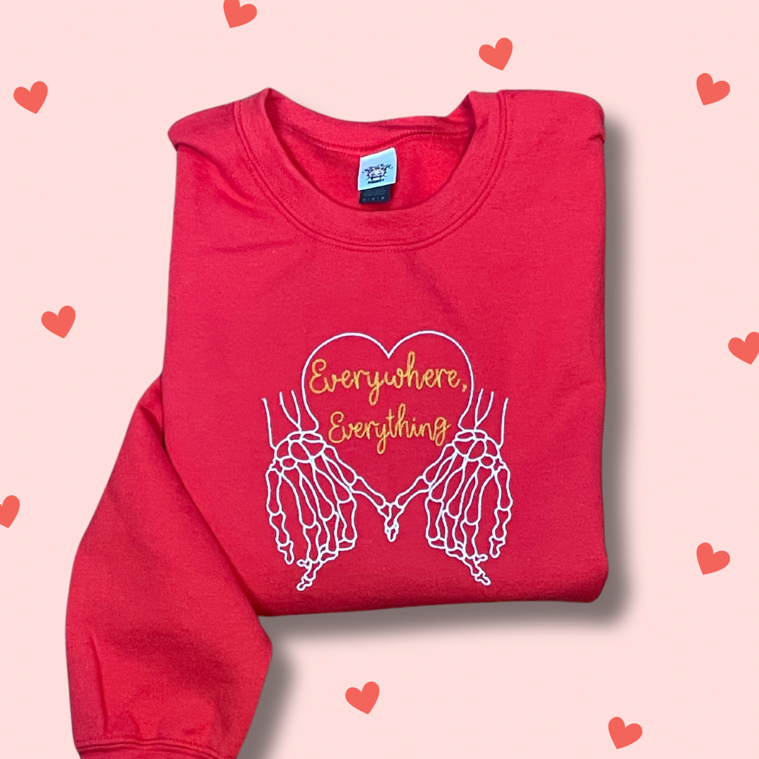 EE Embroidered Unisex Crewneck Sweatshirt