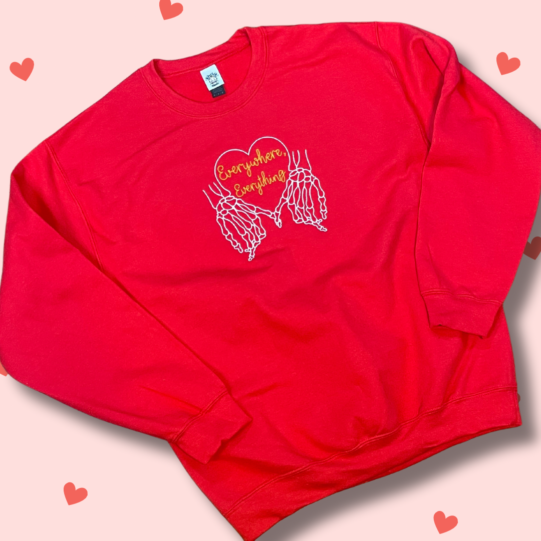 EE Embroidered Unisex Crewneck Sweatshirt
