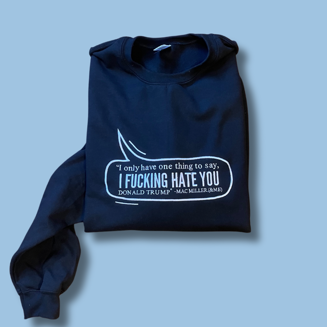 FDT Embroidered Crewneck Unisex Sweatshirt