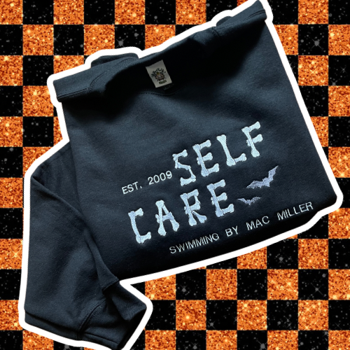 Take Care Of Yer' Bones Embroidered Unisex Crewneck Sweatshirt