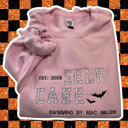 Take Care Of Yer' Bones Embroidered Unisex Crewneck Sweatshirt