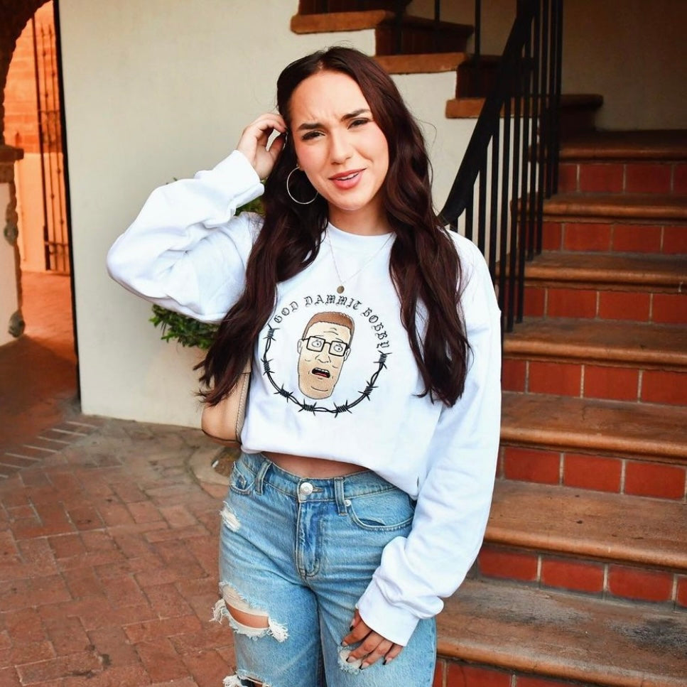 God Dammit Bobby Crewneck Sweatshirt