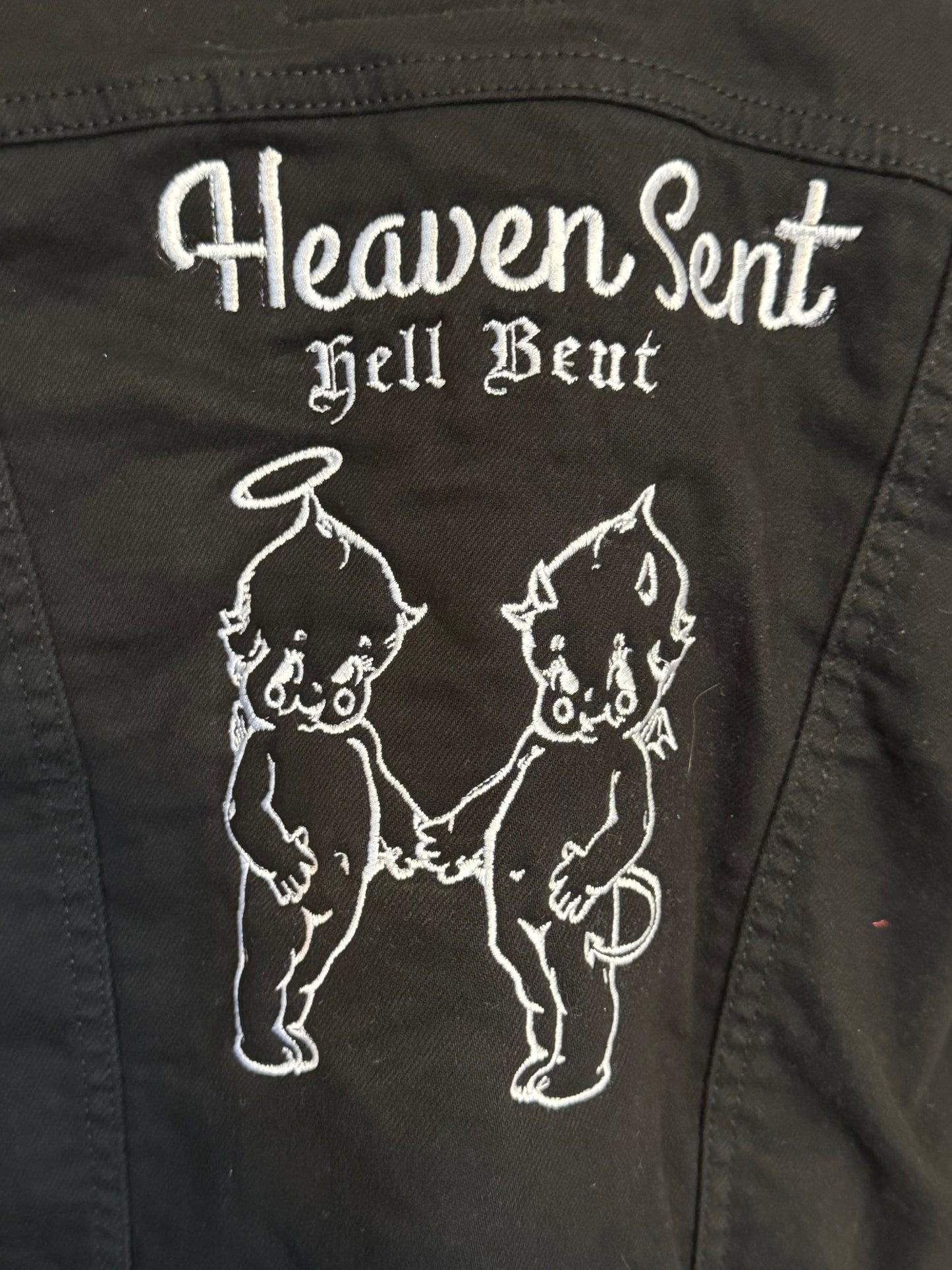 1:1 Levi's Sherpa Lined Trucker Jacket, Heaven Sent and Hell Bent