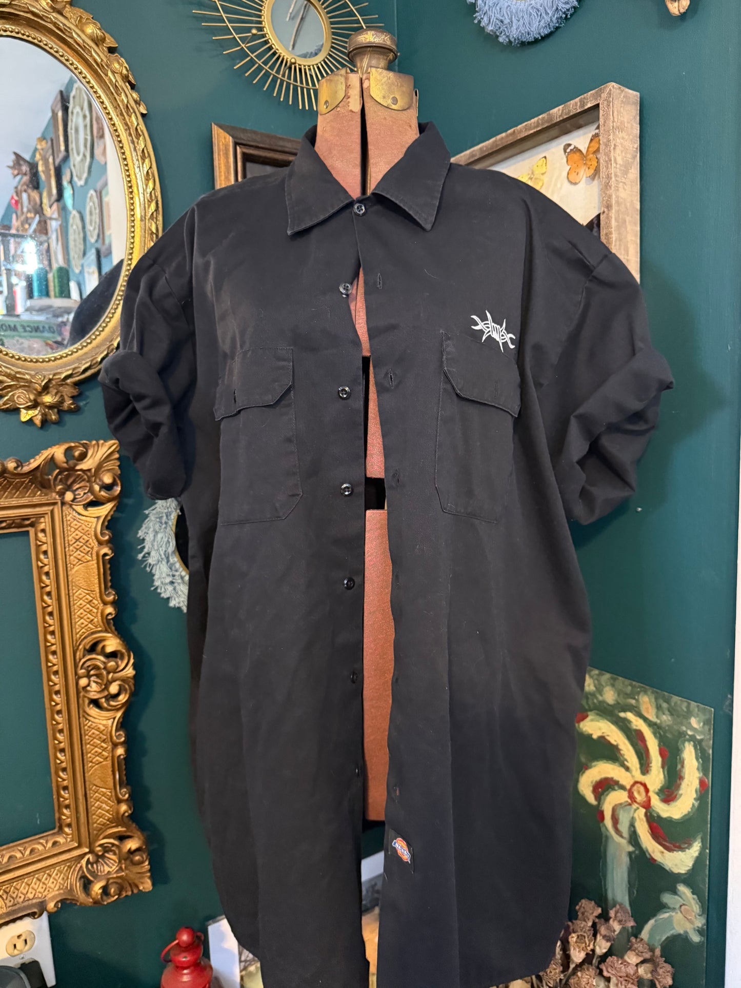 1:1 Embroidered Dickies Work Shirt