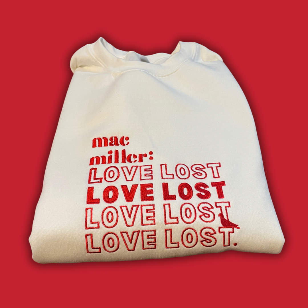 Lost Embroidered Unisex Crewneck Sweatshirt