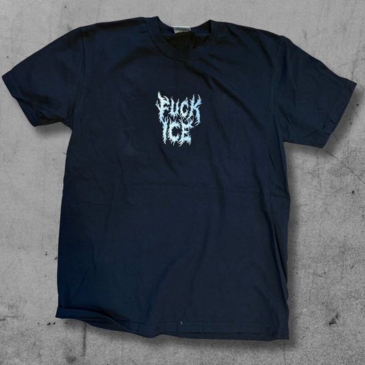 No Mercy, No ICE Embroidered Unisex T-Shirt or Baby Tee