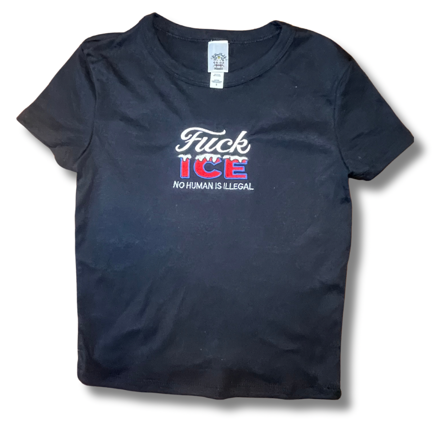 Crush ICE Embroidered T-Shirt or Baby Tee