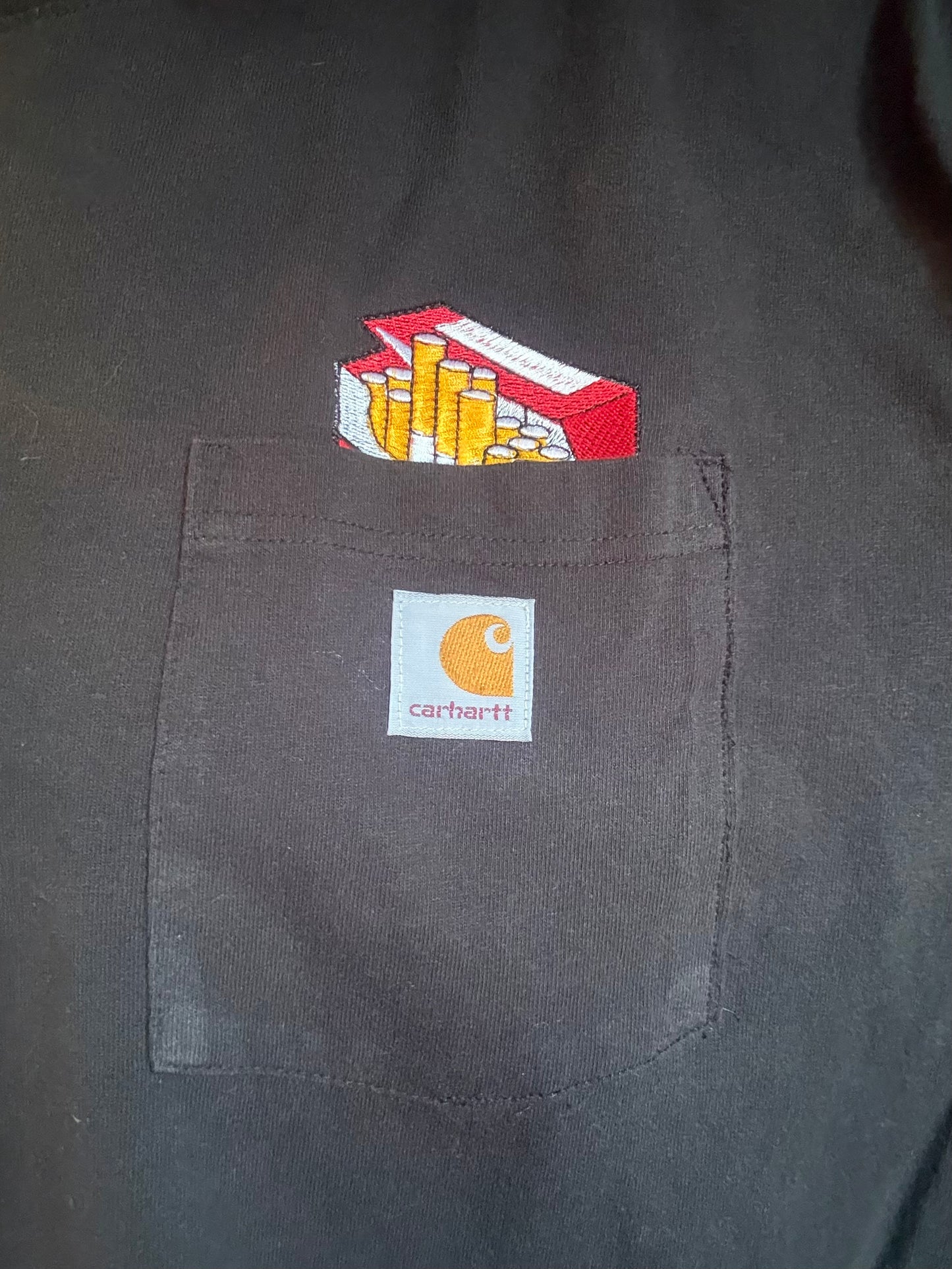 1:1 Repurposed Marlboro Carhartt Longsleeve T-Shirt 2XL