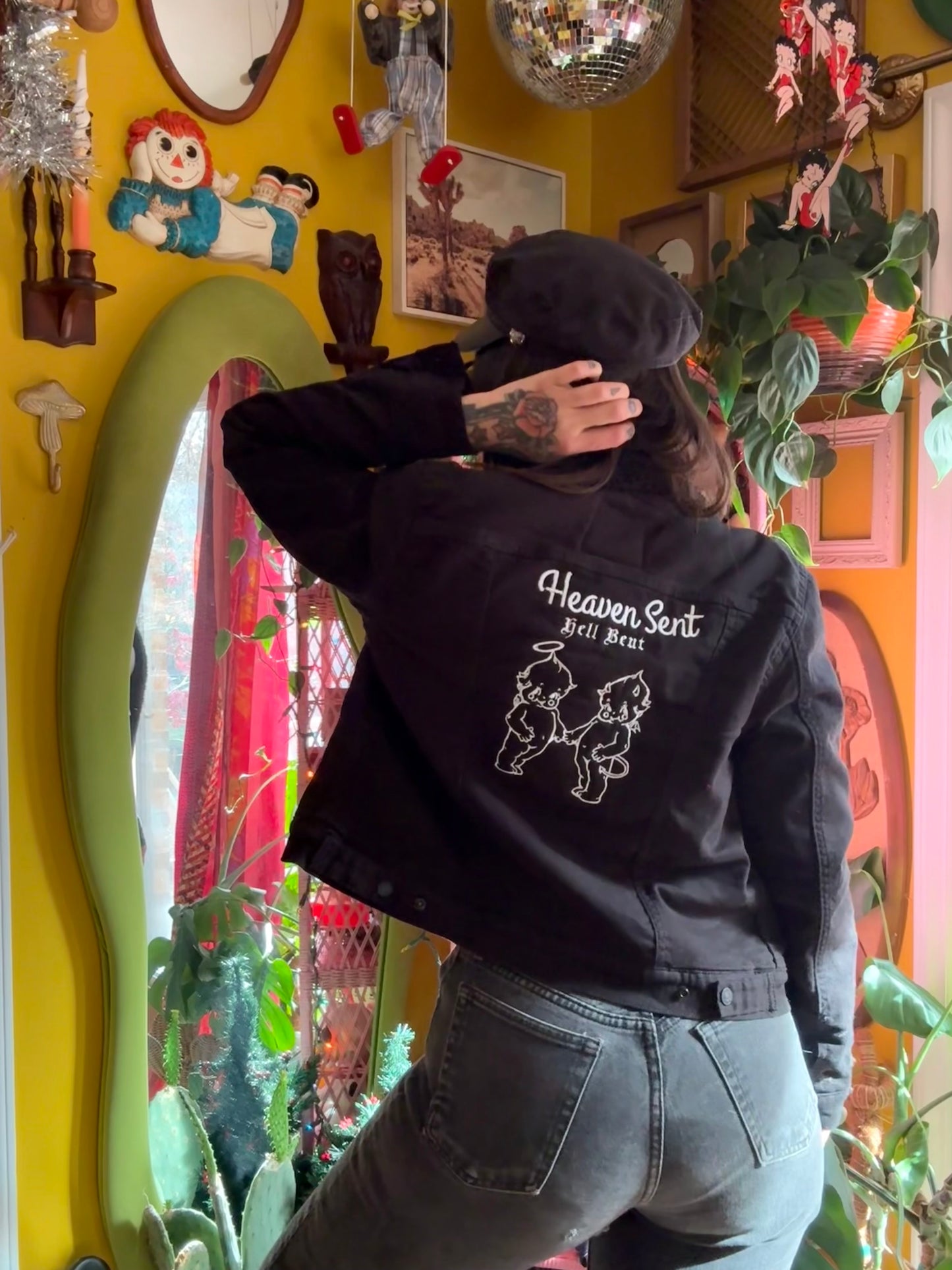 1:1 Levi's Sherpa Lined Trucker Jacket, Heaven Sent and Hell Bent