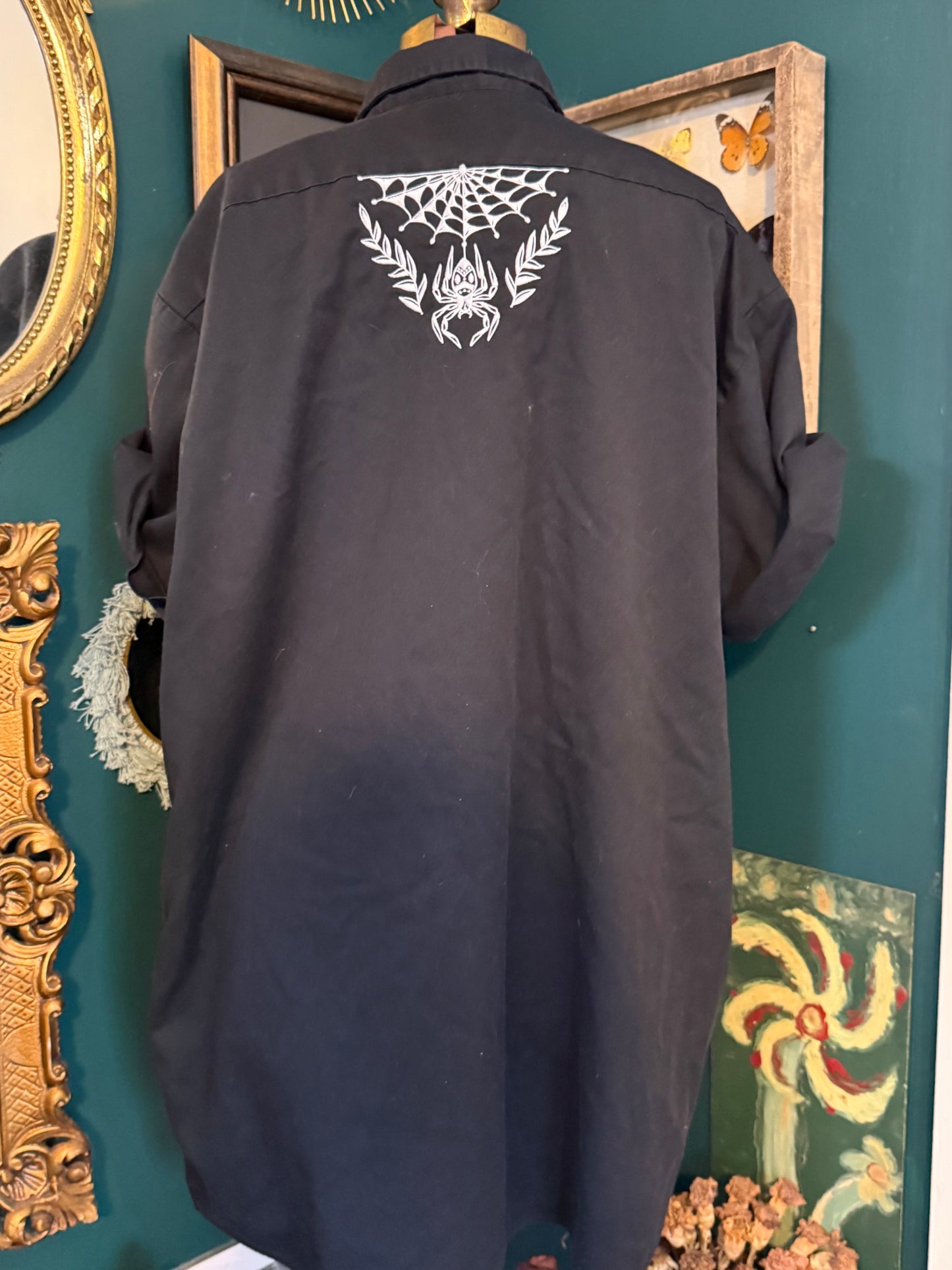 1:1 Embroidered Dickies Work Shirt