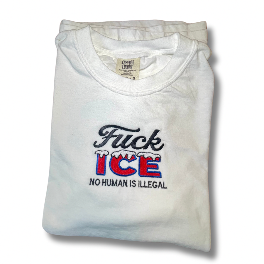 Crush ICE Embroidered T-Shirt or Baby Tee
