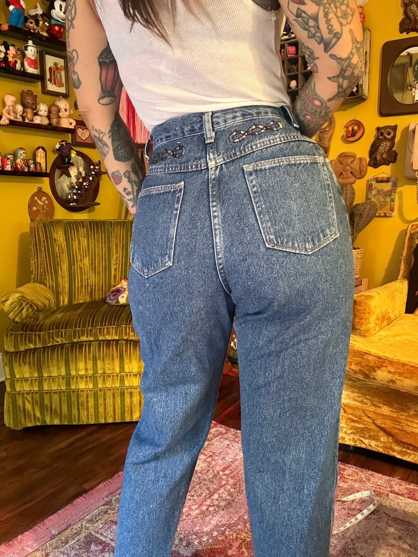 The "Off The Leash" 28" Vintage Wrangler Jeans