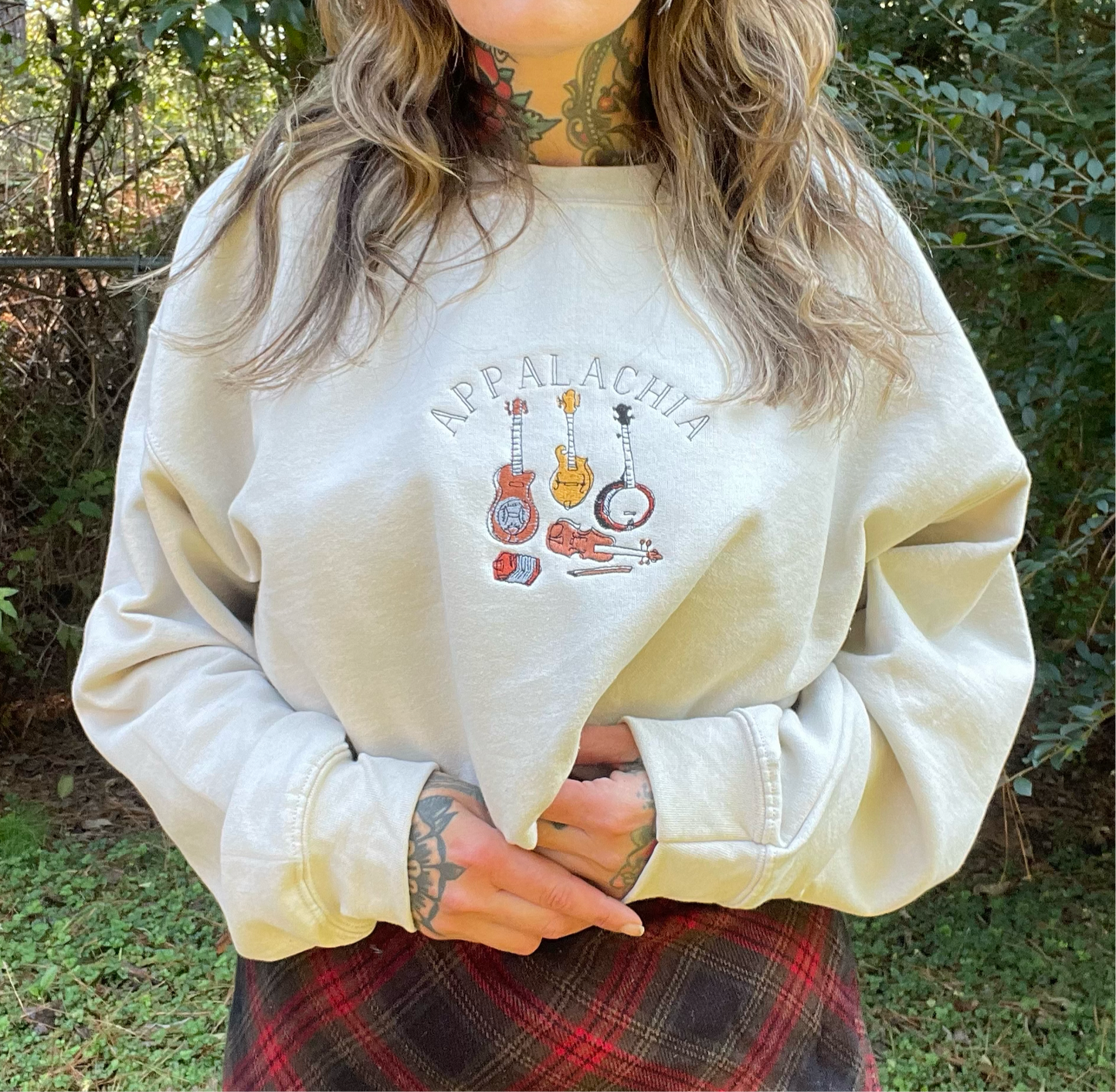 Appalachia Embroidered Unisex Crewneck Sweatshirt