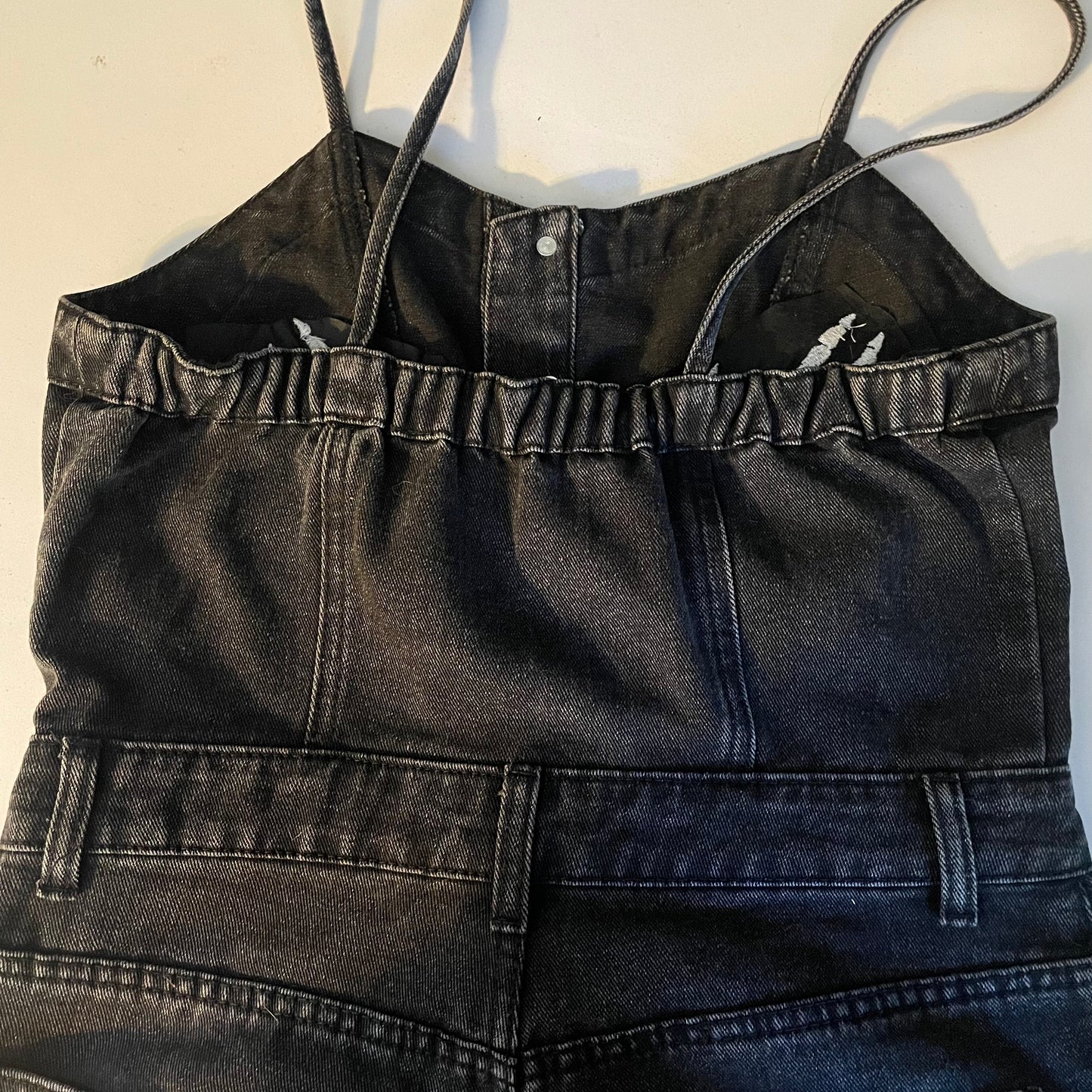 1:1 Spicy Skelly Denim Jumpsuit