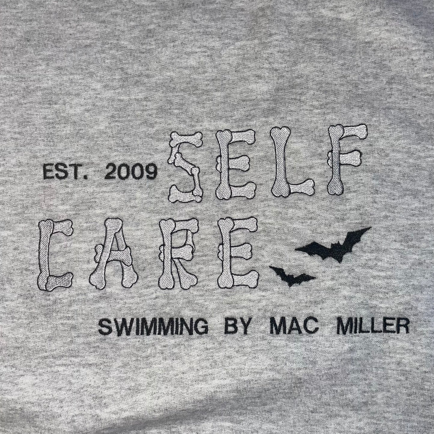 Take Care Of Yer' Bones Embroidered Unisex Crewneck Sweatshirt