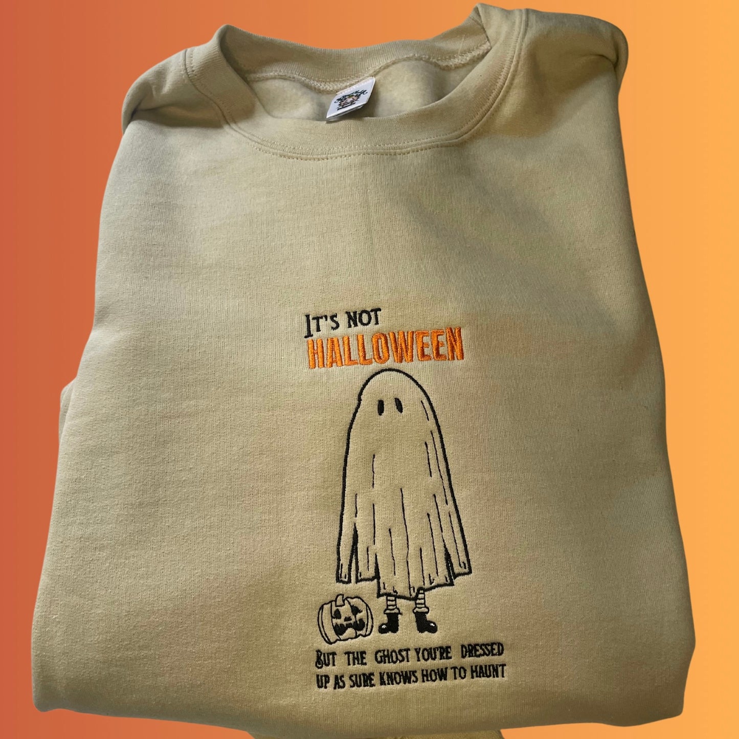 Noah Kahan Halloween Embroidered Unisex Crewneck Sweatshirt