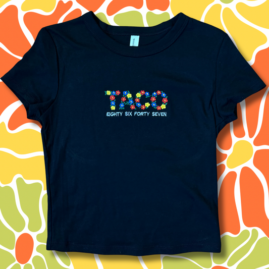 TACO 8647 Embroidered Unisex or Women's Baby Tee