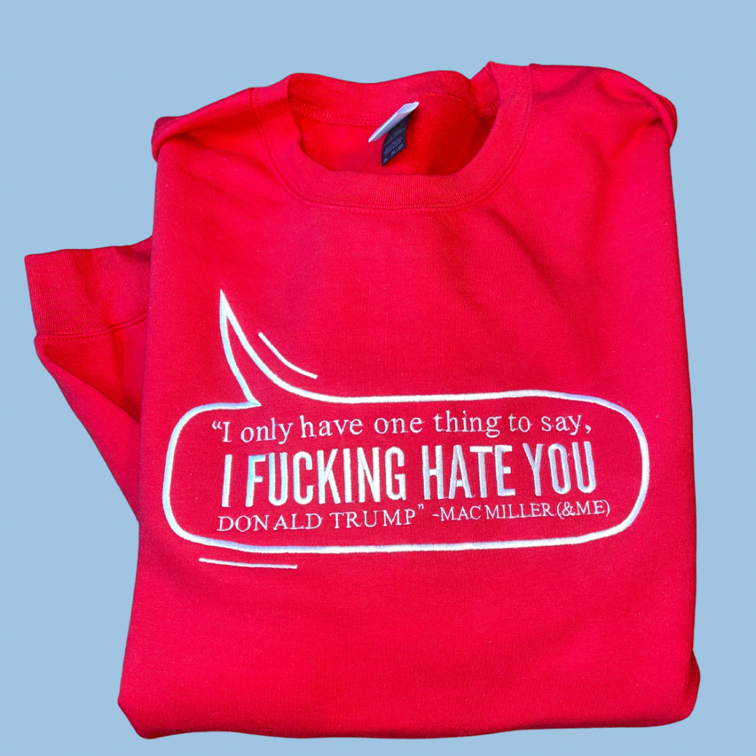 FDT Embroidered Crewneck Unisex Sweatshirt