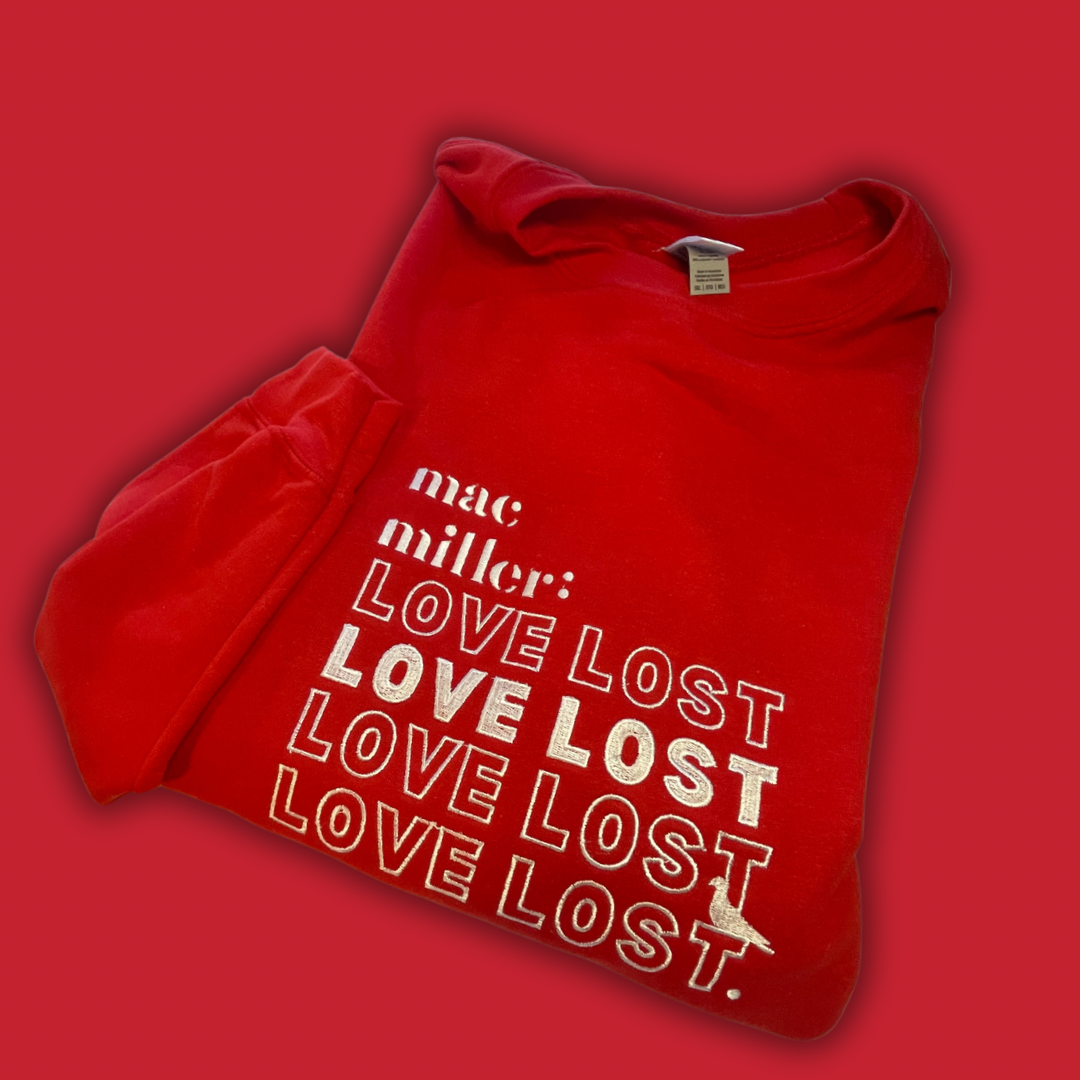 Lost Embroidered Unisex Crewneck Sweatshirt