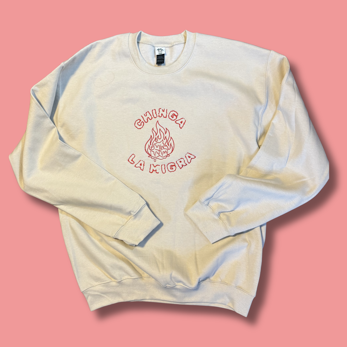 Break the Freeze Embroidered Unisex Crewneck Sweatshirt