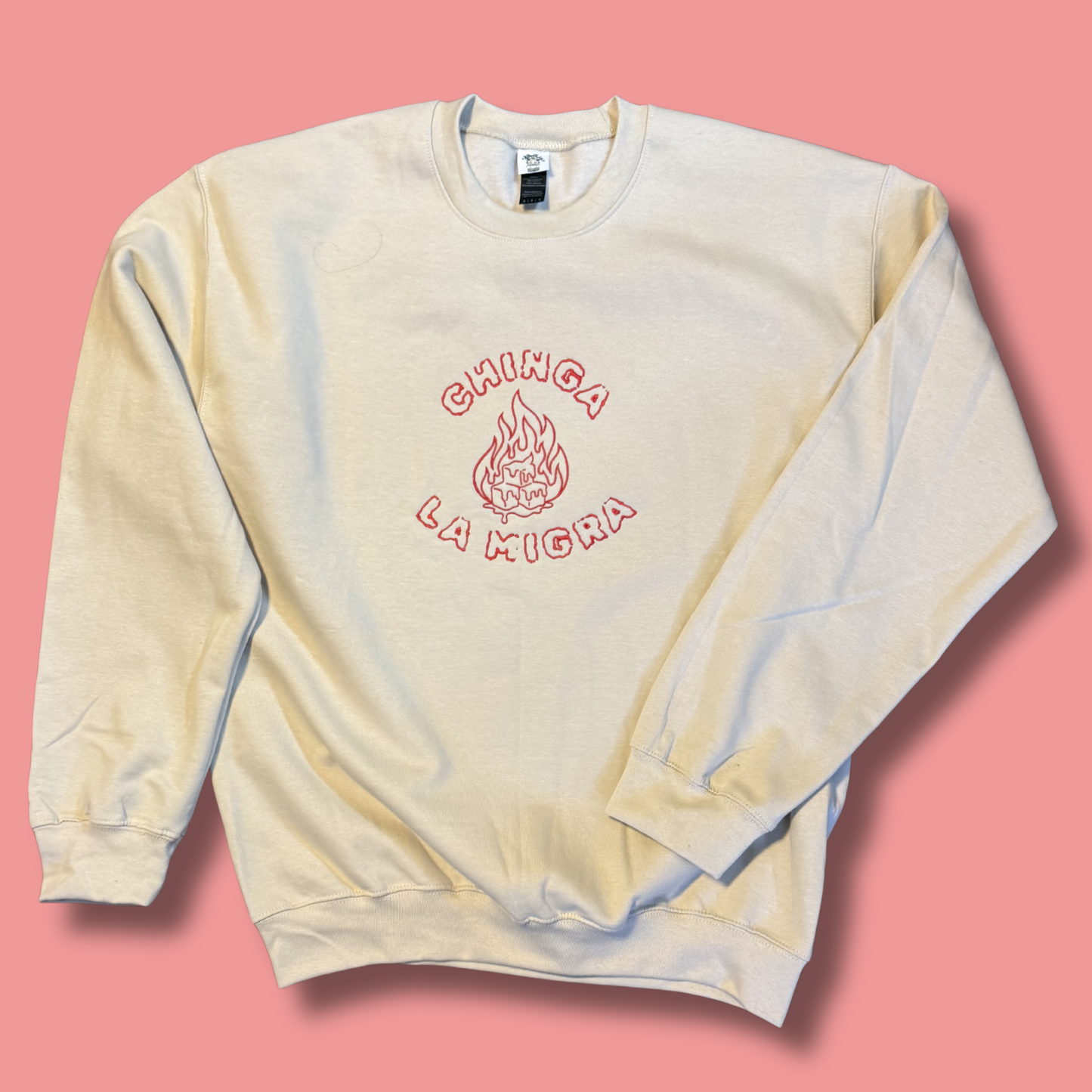 Break the Freeze Embroidered Unisex Crewneck Sweatshirt