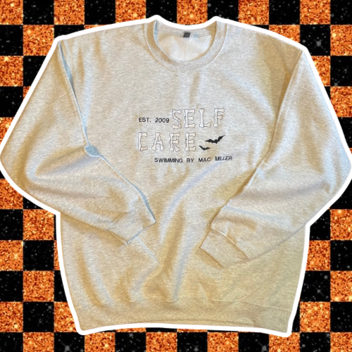 Take Care Of Yer' Bones Embroidered Unisex Crewneck Sweatshirt
