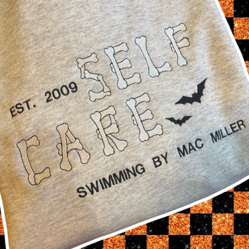 Take Care Of Yer' Bones Embroidered Unisex Crewneck Sweatshirt