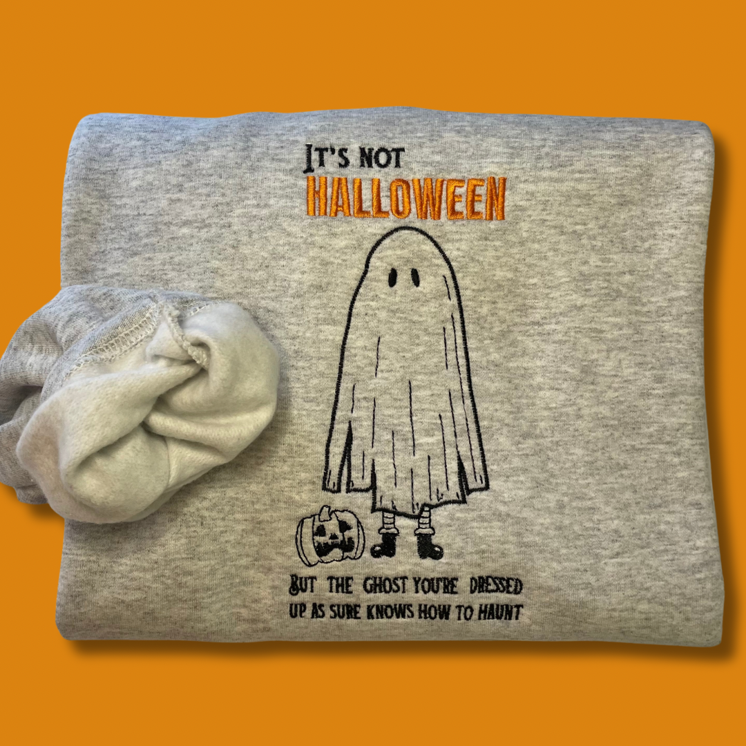 Noah Kahan Halloween Embroidered Unisex Crewneck Sweatshirt