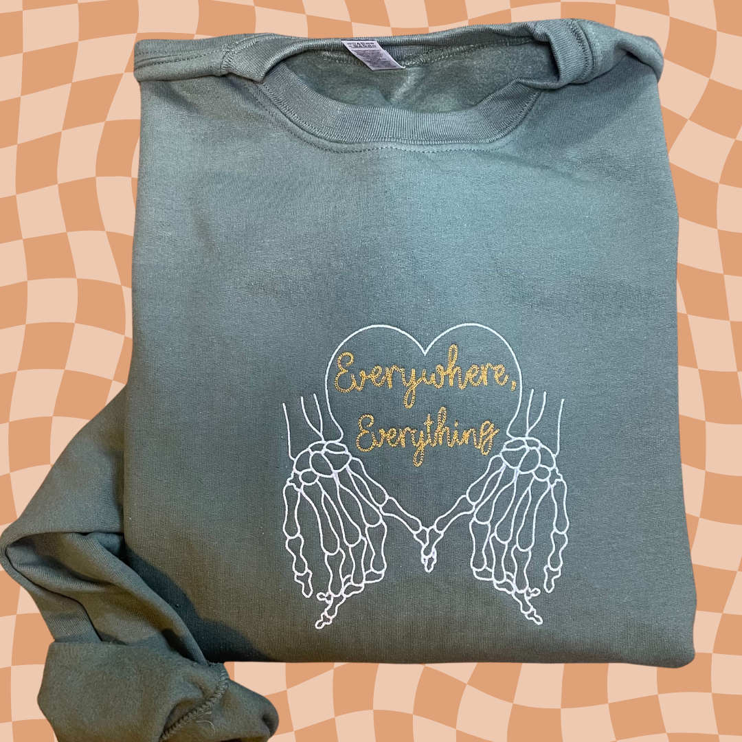 EE Embroidered Unisex Crewneck Sweatshirt