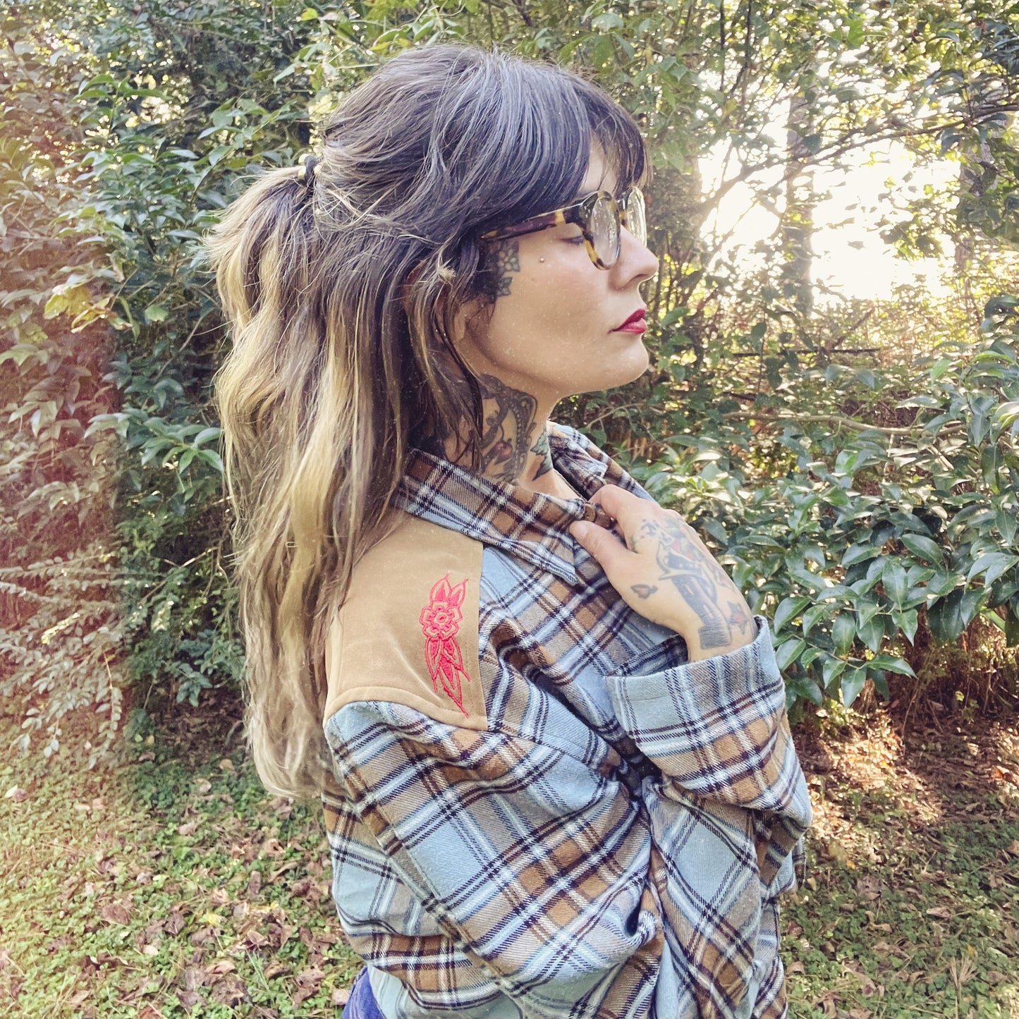 1:1 Mama Tried Upcycled Flannel