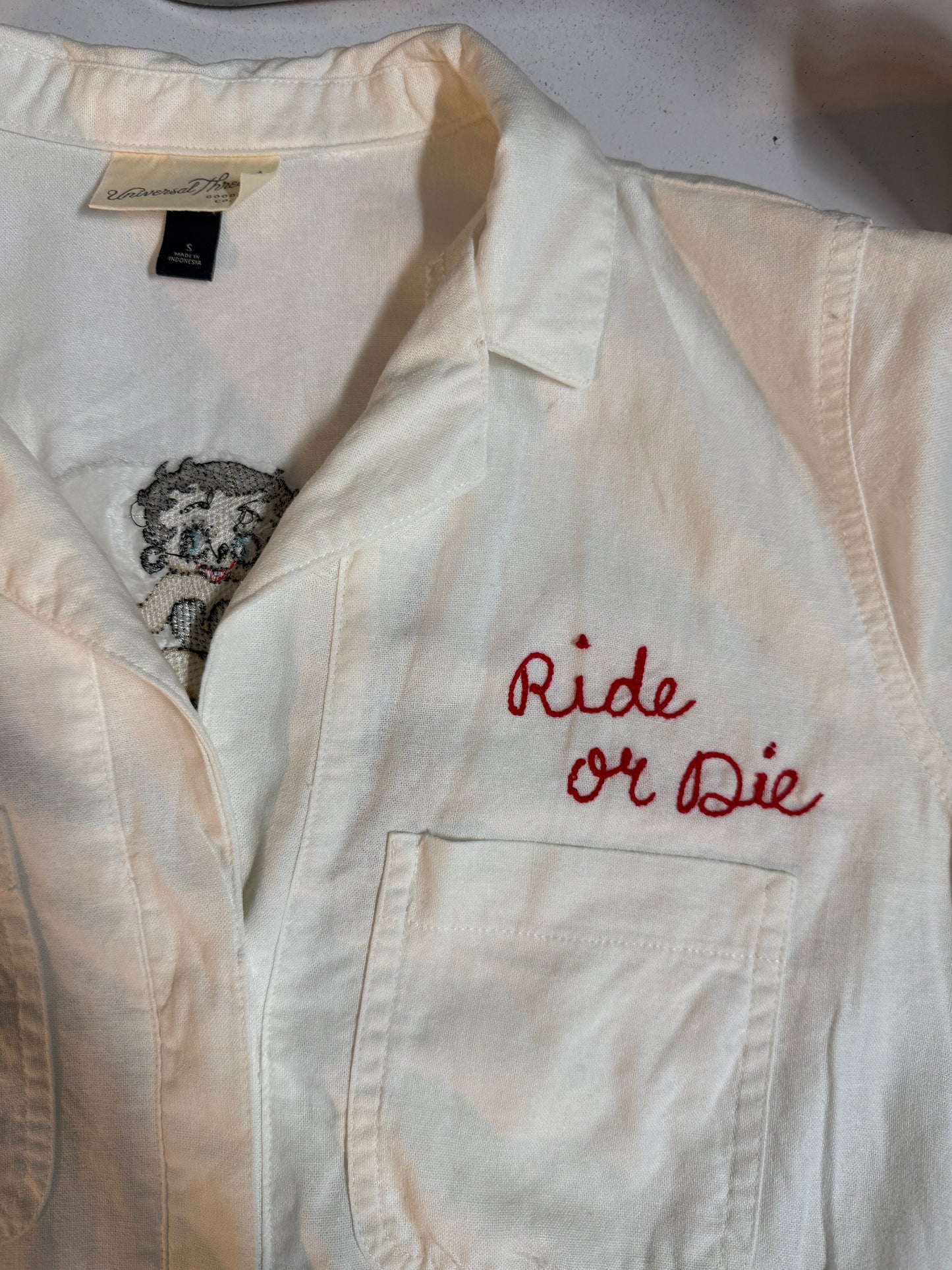 1:1 Ride or Die Betty Boop Jumper