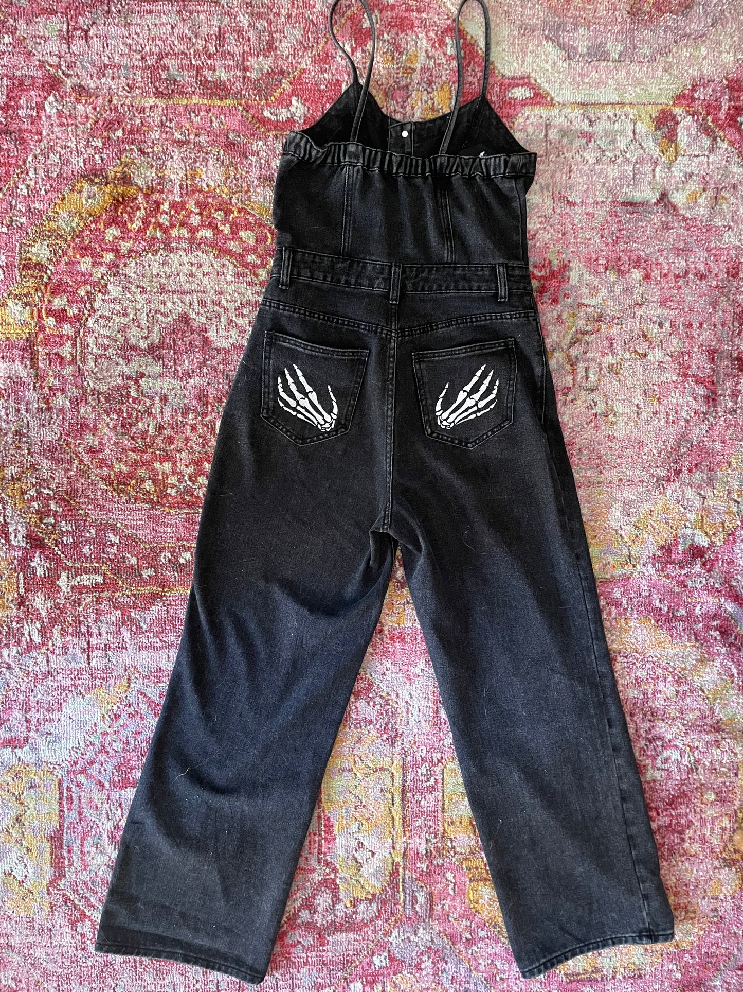 1:1 Spicy Skelly Denim Jumpsuit