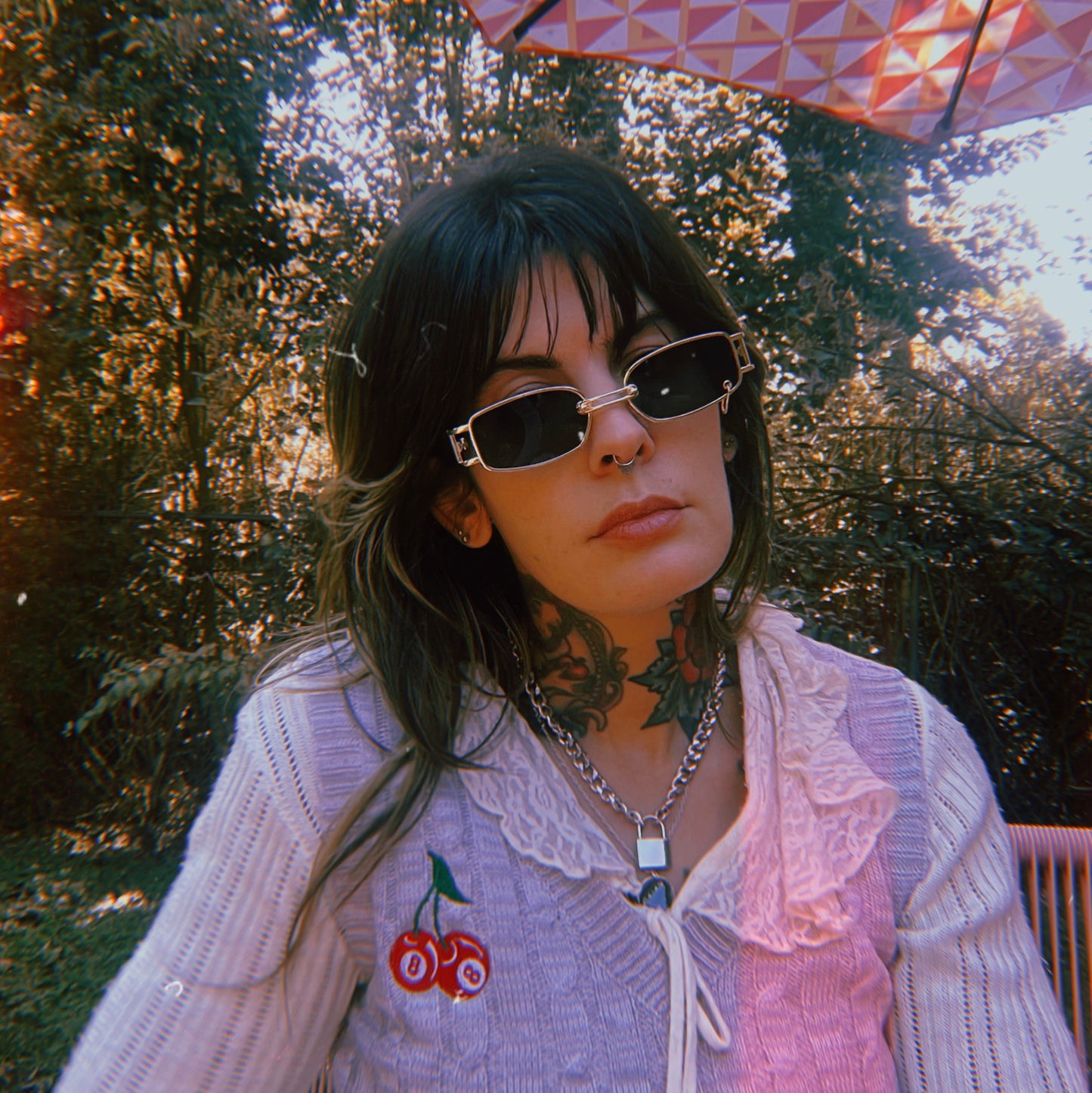 1:1 How Lucky Are We Embroidered Knit Vest