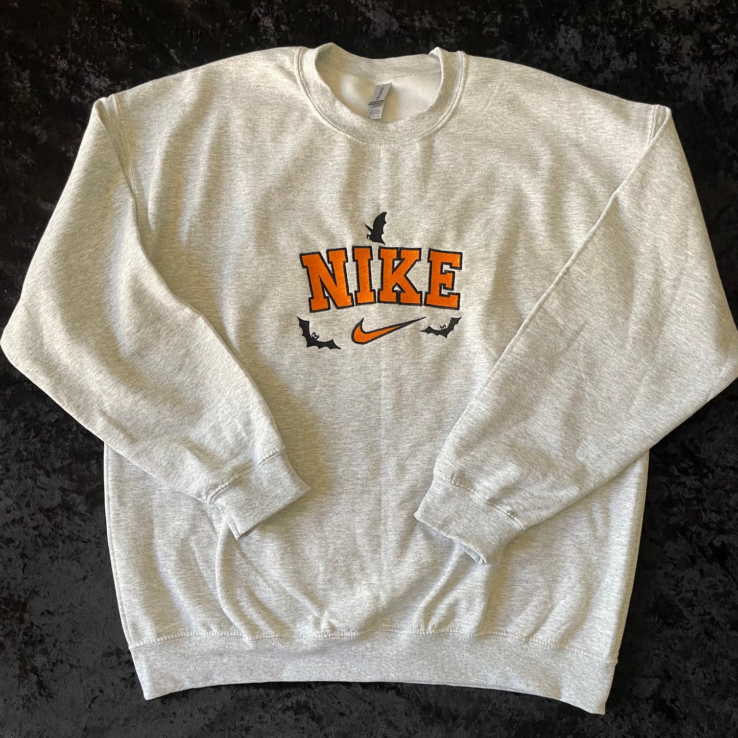 It's fricken bats embroidered Crewneck Sweatshirt
