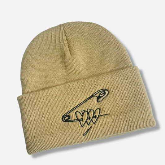 Pins and Needles Embroidered Beanie
